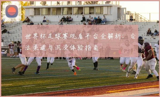 世界杯足球赛观看平台全解析:合法渠道与沉浸体验指南